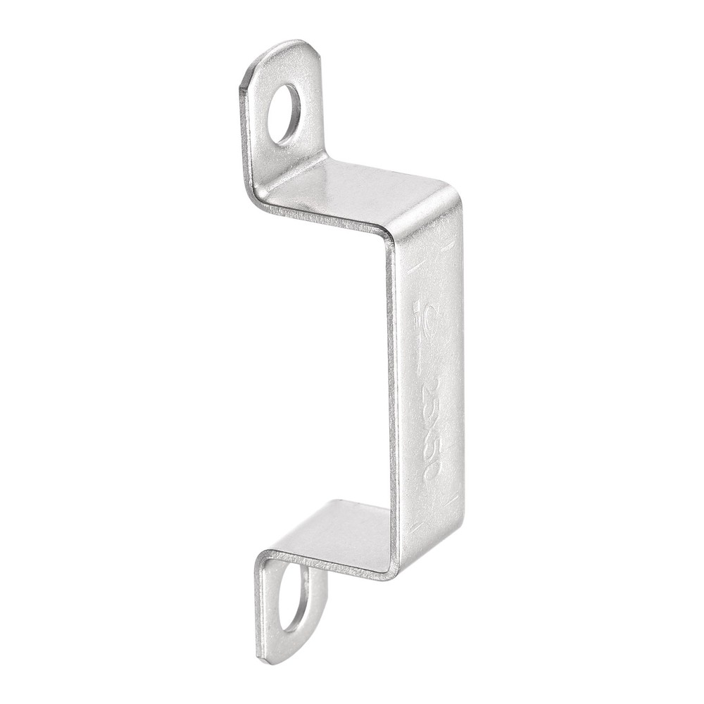 23×51.5mm U Shaped Connector Bracket 304 Bar Holder Strut Channel 6pcs