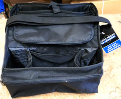 Uncle Mike’s Nylon Black Deluxe Car Seat Organizer 52562 NEW 14″ x 12.5″ x 8.5″