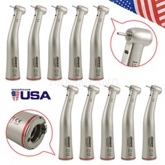 Dental Electric 1:5 Increasing Fiber Optic Contra Angle Handpiece fit NSK X95L