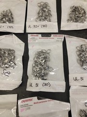 Molar Bands. Dental, Stainless, Various Sizes- 300+ Count (Z11)