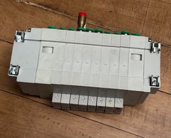Numatics 239-1087 25 PIN SUB-D CONNECTOR SOLENOID VALVE MANIFOLD ASSEMBLY
