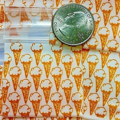 BaggiesSince1987 – 175175 ZipSeal DESIGN BAGS 100PCS METALLIC PRINT, 👀Details🔽