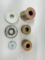 Large Heavy Duty Steel Spacer Washer Shim Lot Assorted Sizes Zinc Coated