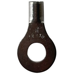 (100) Non-Insulated 12-10 Gauge 1/4″ Ring Terminal Uninsulated Wire Connector
