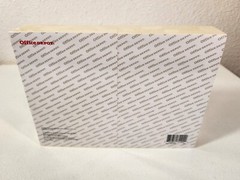Office Depot Lined Sticky Notes 8 Pack 100 Sheets/Pack 4″ x 6″ Pastel Yellow