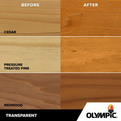 Maximum 1 Gal. Cedar Transparent Exterior Stain and Sealer in One