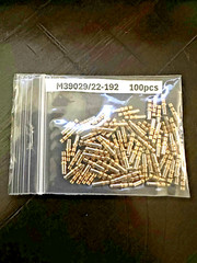 100 pcs per bag – Amphenol M39029/22-192 Crimp Socket Pins