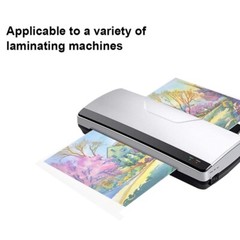 Clear Thermal Laminating Pouches, 100-Pack, 9 x 11.5 in, Letter Size, 3 mil