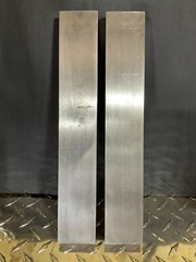 2” X 3/4” ALUMINUM 6061 FLAT BAR 12” long x2 Solid Extruded Mill Stock #4