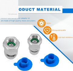 R12 to R134A Conversion Kit, AC Retrofit Fitting Adapter Kit,R12 R22 to R134A Hi