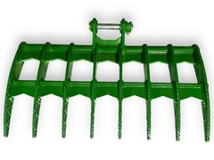 JMA 48in Mini Excavator Brush Rake 4-6 Ton 45mm Pin-On Land Clearing Grapple