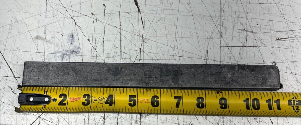 11.25 x 1.1 x .625″ Thick A23 Cold Rolled 1018 Steel Rectangle Flat Bar 97.5g pc