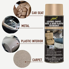 Aerosol Spray Paint for Leather, Carpet, Vinyl, Metal, Plastic, – 11 Oz