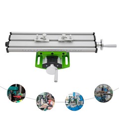 Cross Slide Drill Press Bench Axis Mill Machine Work Table Compound Vise Vice