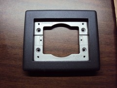 🔴Wiremold 817TCAL-BK 1-Gang Carpet/Tile Flange Black‼️