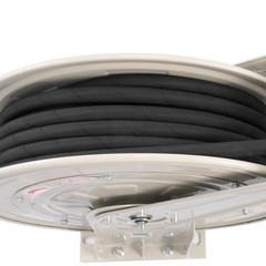 VEVOR Grease Hose Reel 1/4 in x 50 ft Retractable Spring Driven Auto Rewind