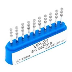10Pcs Dental Diamond Burs FG For High Speed Handpiece 368-023F /379-023F/VP-21