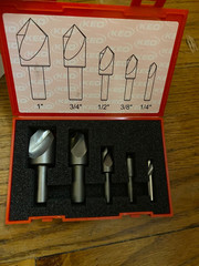 Keo 55078 100 Deg 6 Flute 7 Piece Countersink Set Hss