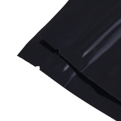 Flat Double Sided Black Mylar QuickQlick™Bags in Multiple QTY 10x15cm(3.9×5.9in)