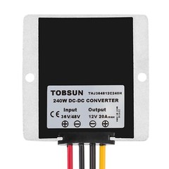 DC 48V 36V to DC 12V 20A 240W Converter Step Down Voltage Regulator Waterproof