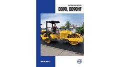 Volvo DD90 & DD90HF Double Drum Compactor Parts Catalog Service Manual PDF USB