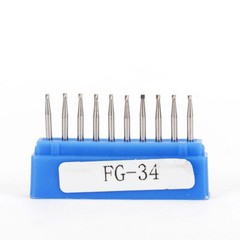 Dental FG Carbide Burs Drills Surgical High Speed Handpiece 39 types 10pcs/box