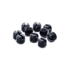 Black Oxide & Stainless Steel Slotted Fine Thread Gun Plug Screws