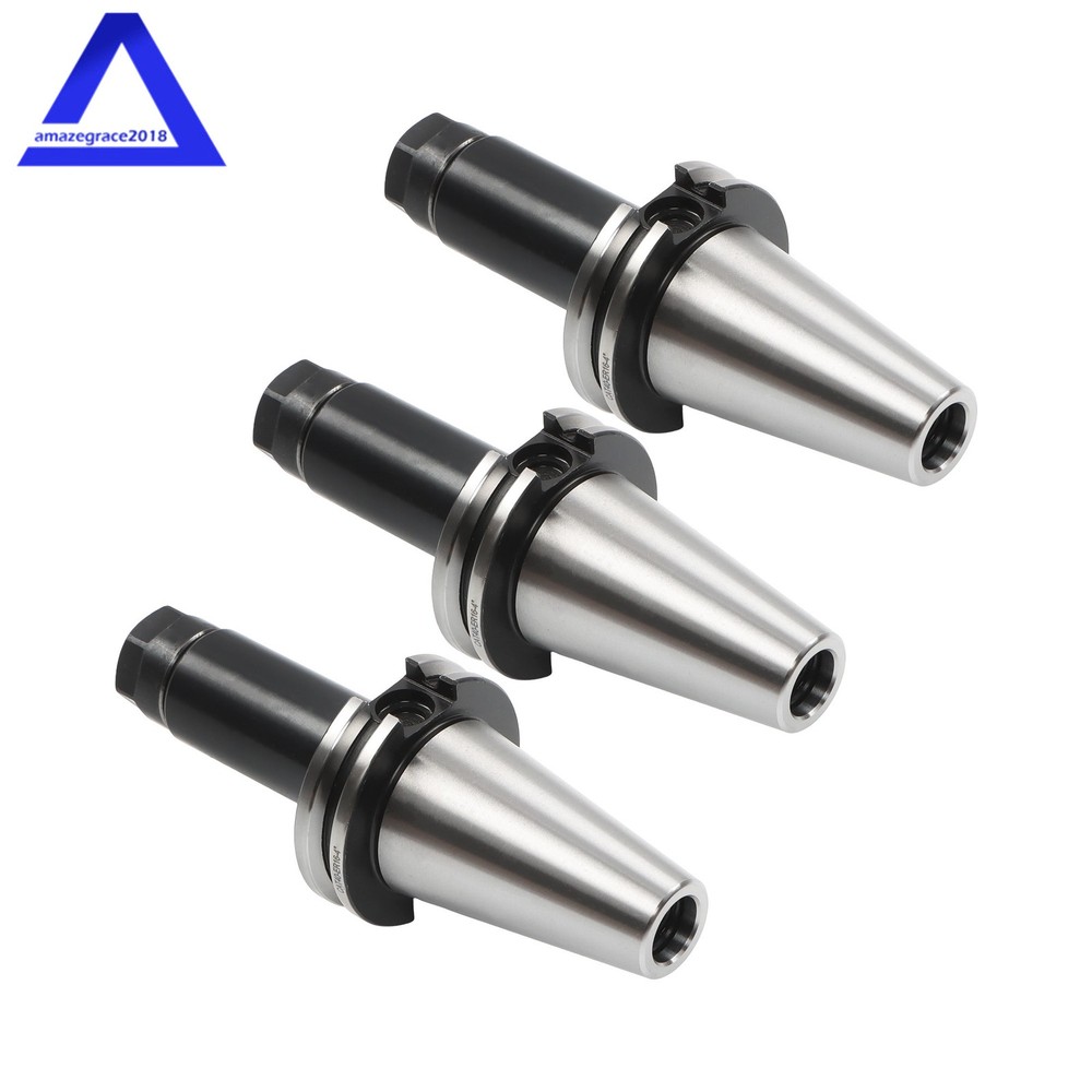 3 Chuck Tool Holder With 4″ Gage Length CAT40-ER16 Collet Chuck G6.3/15000 RPM