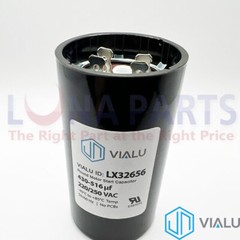 Pack of 2 – VIALU – 430-516 uf/MFD 220-250 VAC Round Start Capacitor 50/60 Hz