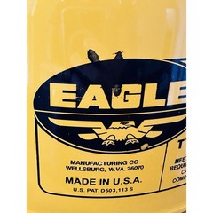 Type I Safety Can Diesel 2.5 Gallon Yellow Steel Flame Arrester OSHA NFPA UL