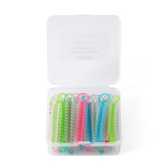 1040pcs/box Dental Orthodontic Ligature Ties Elastic Rubber Bands Dark Light
