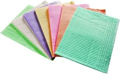 Disposable Dental Bibs 3 ply Waterproof Medical Tattoo 13″ x 18″ (125 Bib Pk)