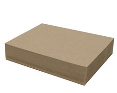 100 Sheets Chipboard 9 x 12 inch – 22pt Light Weight Brown Kraft Cardboard