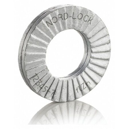 Nord-Lock 1528 Wedge Lock Washer, For Screw Size M10 Steel, Advanced Corrosion