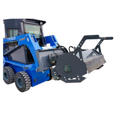 New TYPHON STOMP X1300 & STOMP 509 Mini Skid Steer Forestry Mulcher Attachment