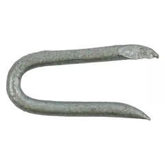 3/4 In. X 1/4 In. 9-Gauge Hot Dipped Galvanized Smooth Shank Poultry Net Staples