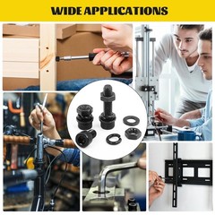 All-in-One M6 Screws Kit – 174 Pieces, 8 Sizes, Durable Anti-Rust Design