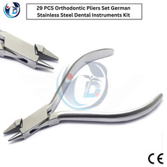 29 PCS Orthodontic Pliers Set German Stainless Steel Dental Instruments Kit