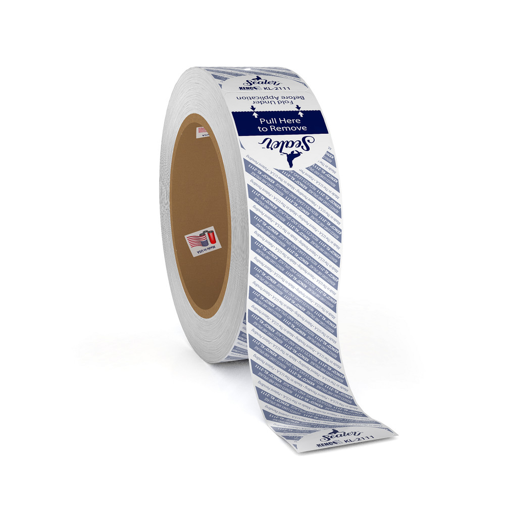 Kenco Sealer – Liquid Bottle Sealing Tape, Leak Protection – 1.25″ x 6″ Strips