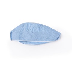 Cardinal Health Disposable Surgeon’s Cap w/Ties Blue One-Size Fits Most 100 ct