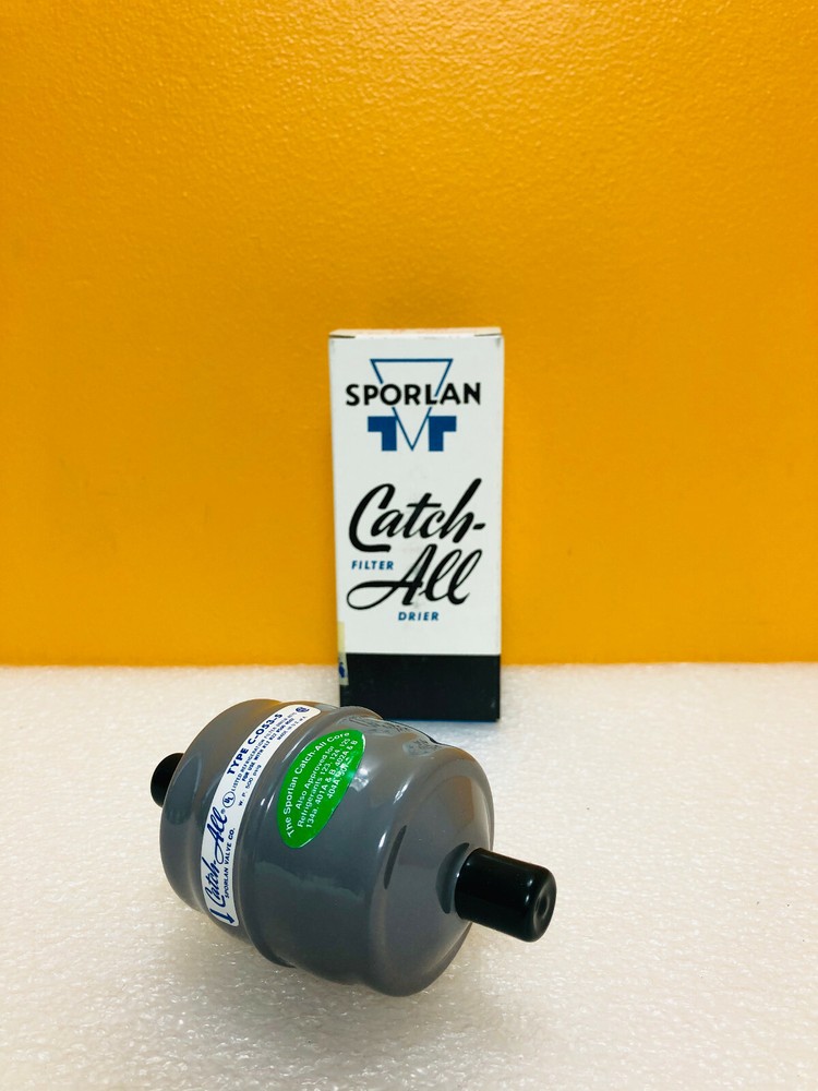 Sporlan C-053-S 3/8″ ODF 5 cu” “Catch-All” Desiccant Filter Drier. New in Box!