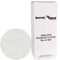 up to 1000x Amalgam Squeeze Cloths – 3″ Round (Sky Choice)