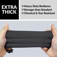 Nitrile Exam Gloves – Medical Grade, Powder Free, Latex Rubber Free, Disposable,