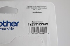 Brother Laminated Label Tape 1/2″ TZe-2312PK NEW