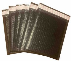 25 – Poly Bubble Mailers – Size 6×9 – Padded Envelopes Shipping Bags – Black