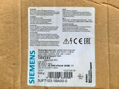 Siemens 20-200a current measuring module 3uf7103-1ba00-0