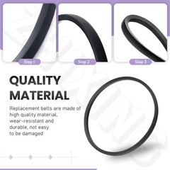 Forward Replacement Belt 727A RT 37 x 138 For Earthquake Tiller Lawn Mower