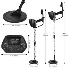 Deep Ground Metal Detector For Adults Underwater Beach Yard Waterproof Seeker