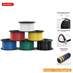 High-Quality 18 AWG Silicone Wire – 180ft Total, Tinned Copper for All Projects