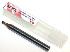 YG-1 GN99926863 1/8″ Diameter 1/4″ Shank NX-5070 2 Fl TiN Coat Carbide End Mill